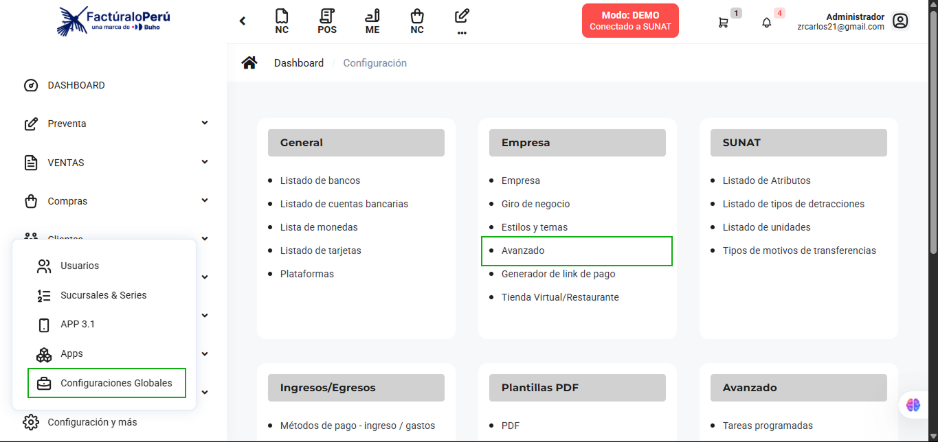 Envio Automatico
