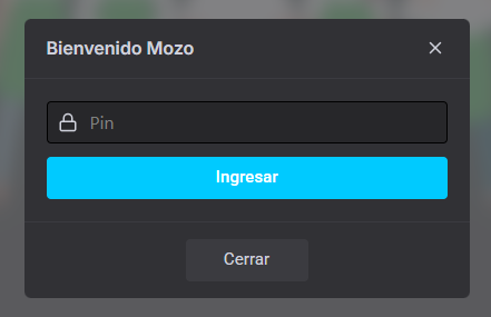 Inicio de sesión con PIN